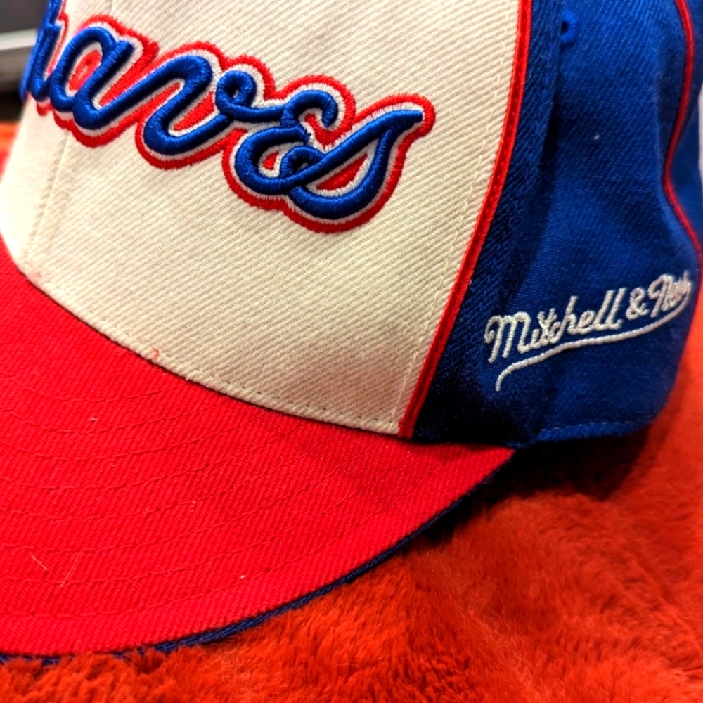 Authentic Vintage Braves Mitchell & Ness Baseball Hat